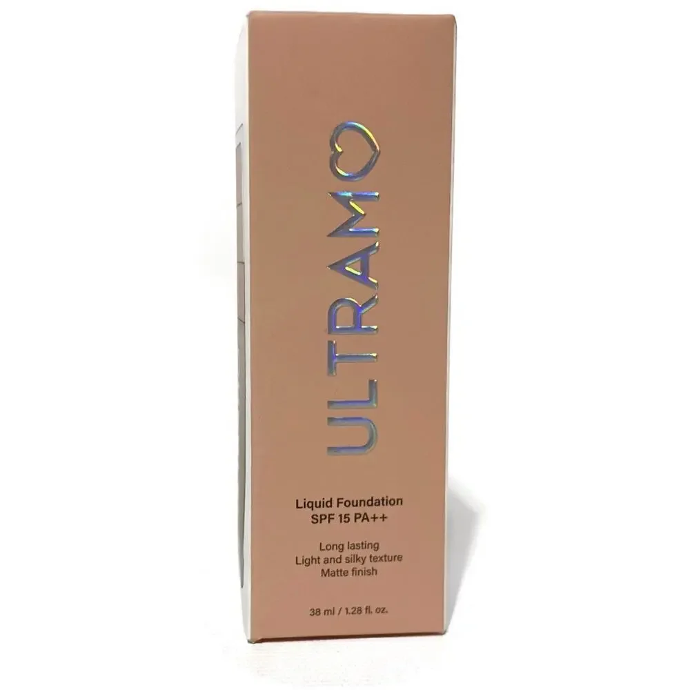 Ultramo Matte Liquid Foundation Golden Medium SPF15 PA++ High Coverage 40ml